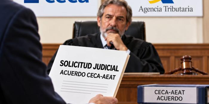 CESICA-FINE EXIGE JUDICIALMENTE EL ACUERDO CECA-AEAT