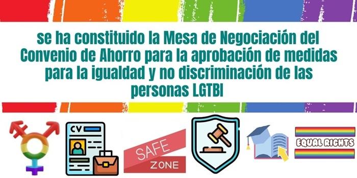 Mesa Convenio para la aprobacin de medidas LGTBI