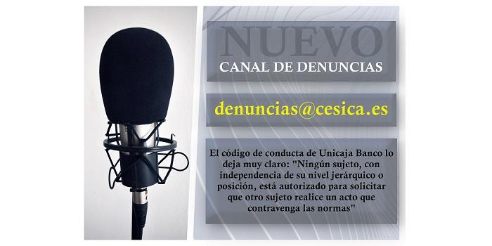  Ponemos en marcha nuestro CANAL DE DENUNCIAS